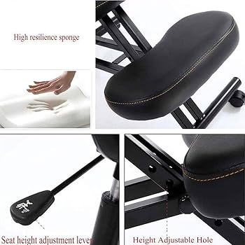 Amazon.co.jp: 人間工学に基づいたニーリングチェア 背中